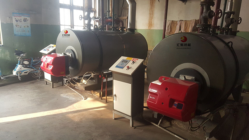 60万常压热水锅炉2台